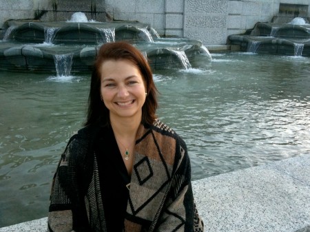 Annika on the Capitol Grounds