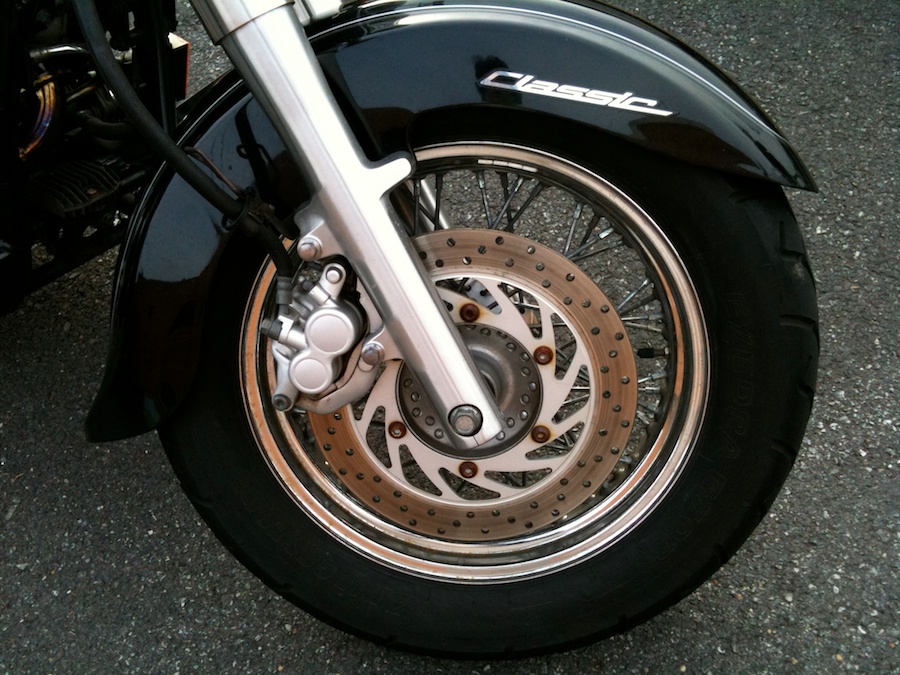 Motorcycle wheel