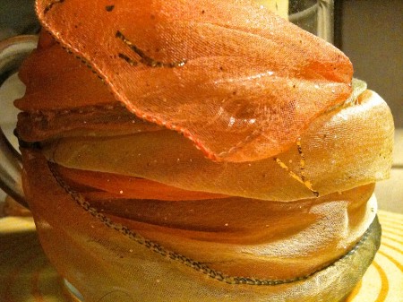The glitter is flaking off, but I still like it. | Enlargement not available. Pretty Scarf