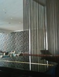 Dining room with piano