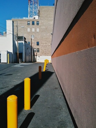 Alley perspective.