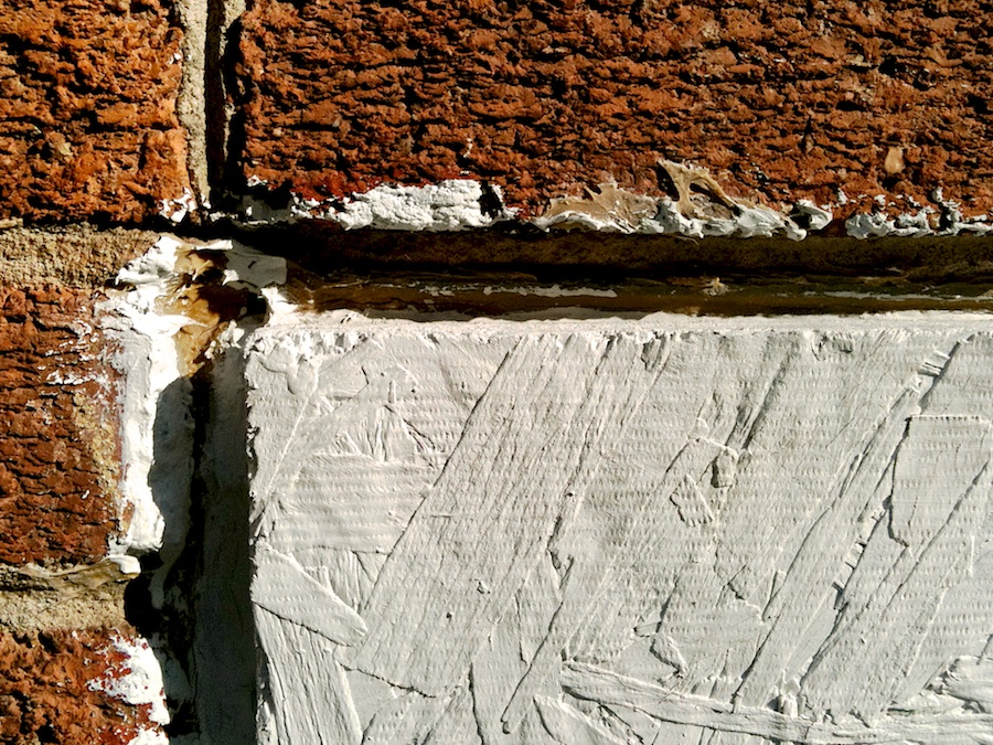 Wall surfaces.