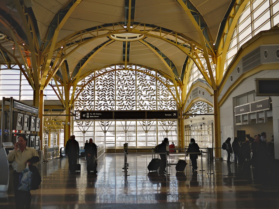 Tree of Life Window, National Airport, Washington, DC