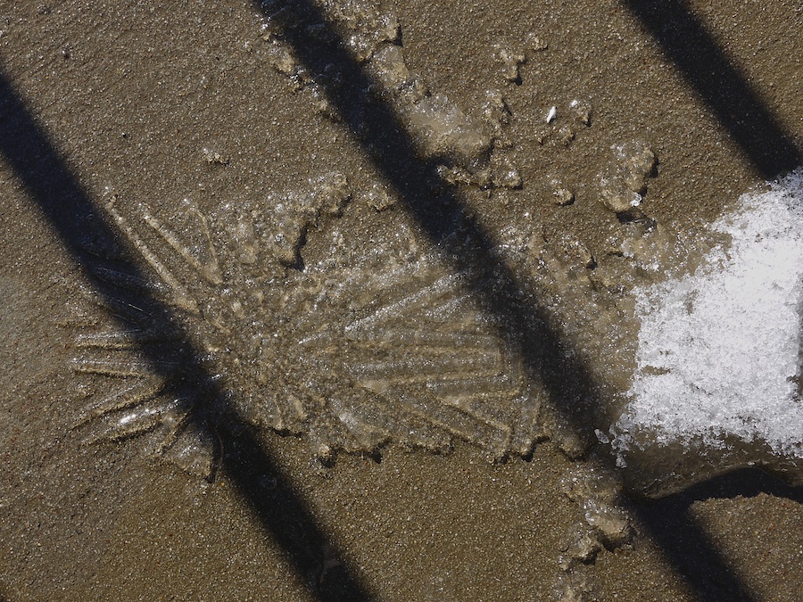 Ice impression.
