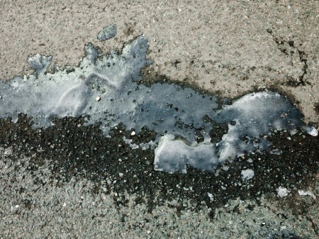 Lightroom Version | No enlargement available. Blue Ice Puddle