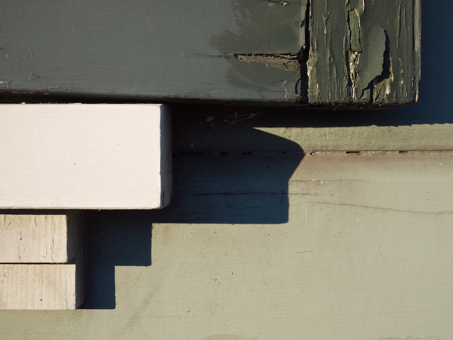 External window frame.