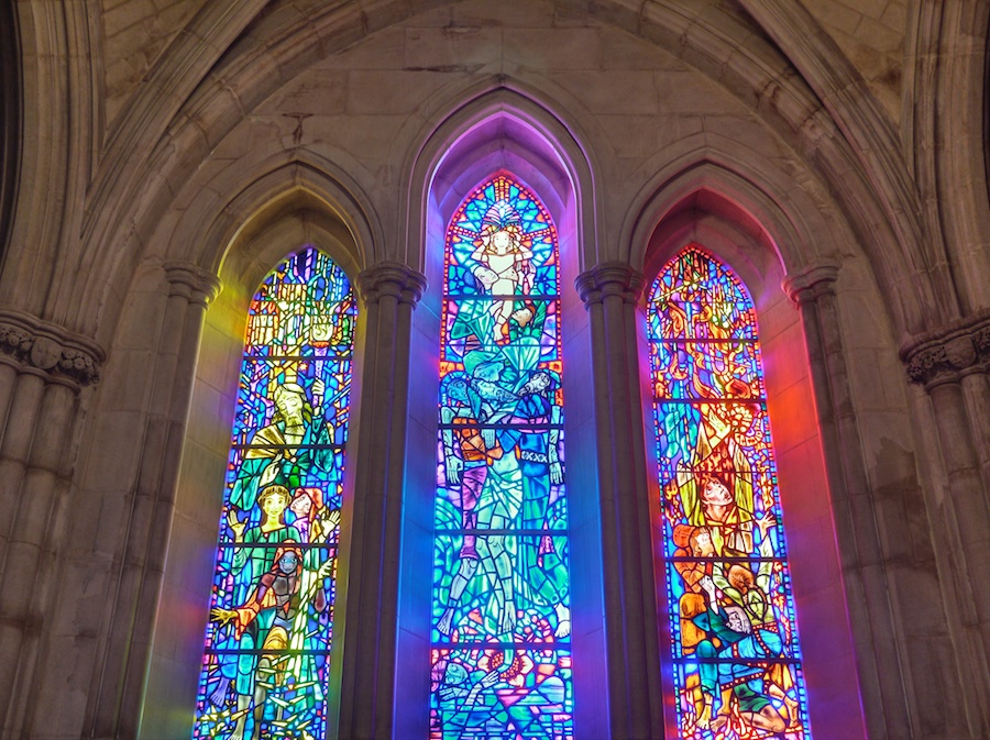 Stained Glass Window, Washington National Cathedral, DC