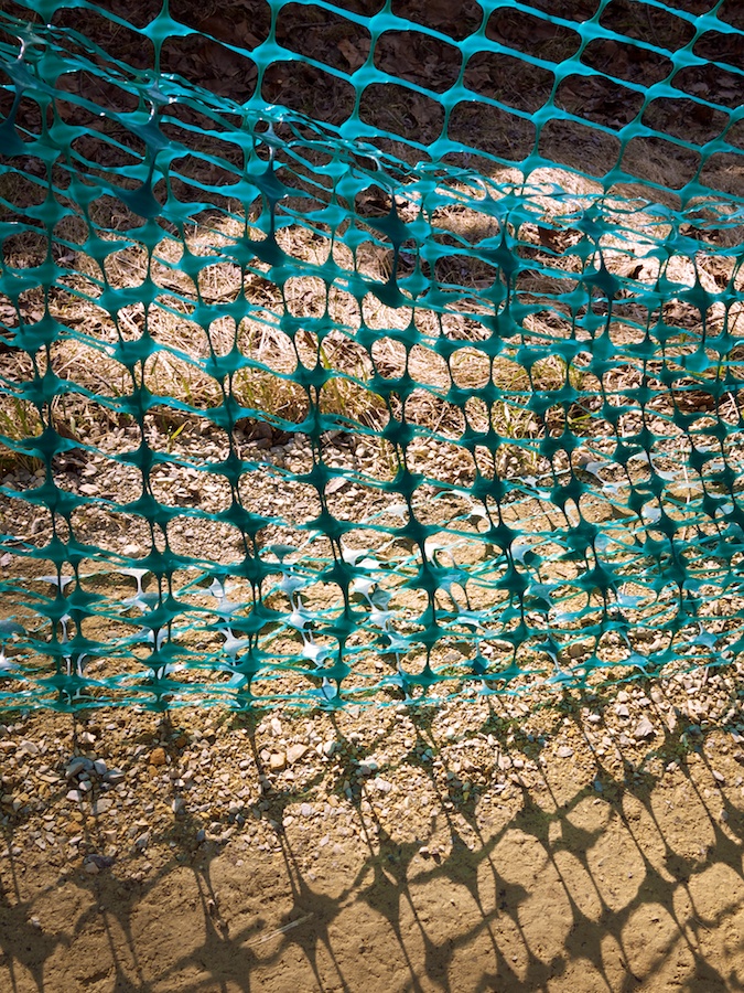 Turquoise net.