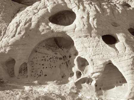 Desert architecture can take its cues from this erosion. | Click to view larger.