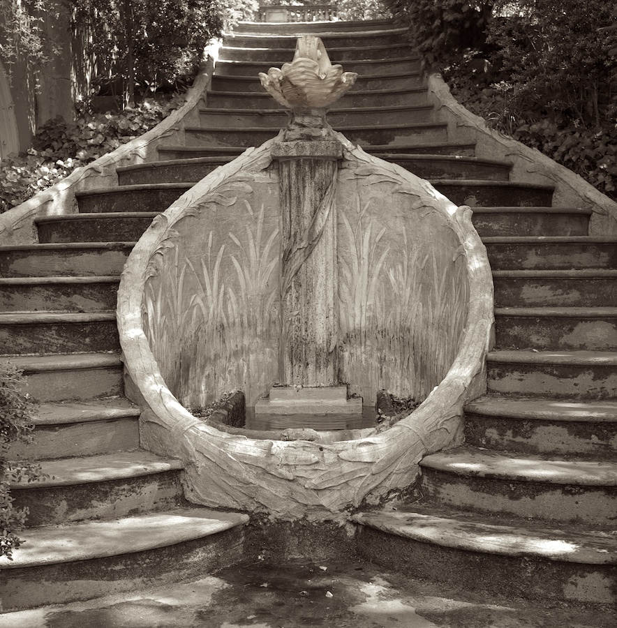 Fountain at Dumbarton Oaks, Washington, DC
