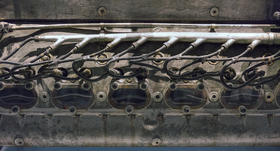 Engine at the Air & Space Museum (Udvar-Hazy)