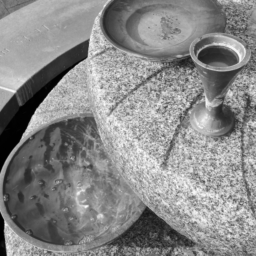 Fountain in Bethesda, MD