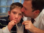 Michael & Barry at the Diner