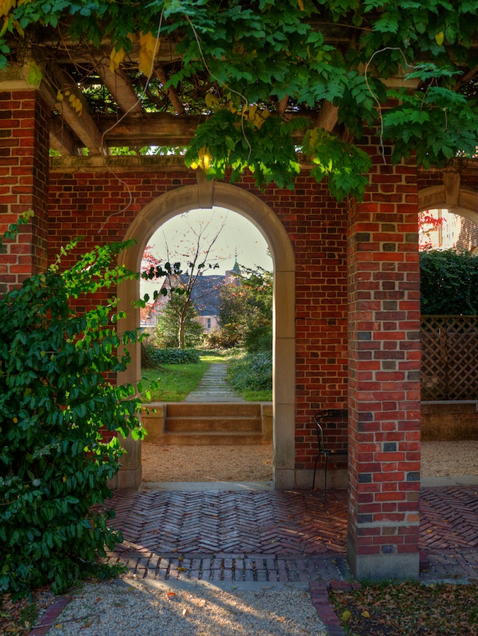 Garden at the Textile Museum, Washington, DC