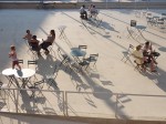 Outdoor seating area, Silver Spring, MD