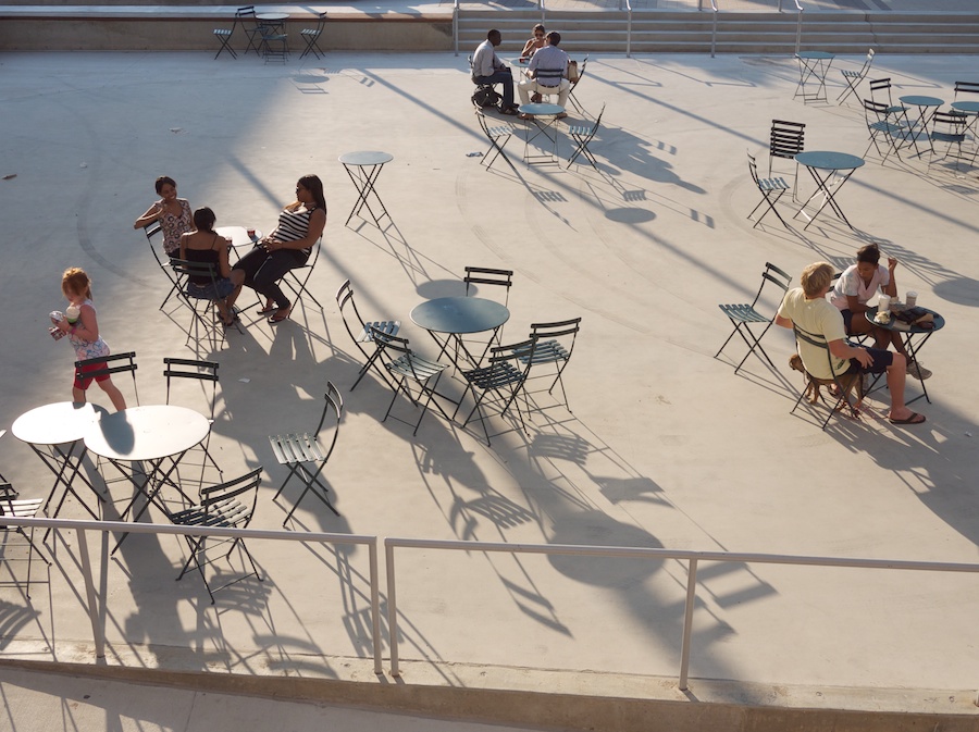 Outdoor seating area, Silver Spring, MD