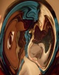 Oval reflection.