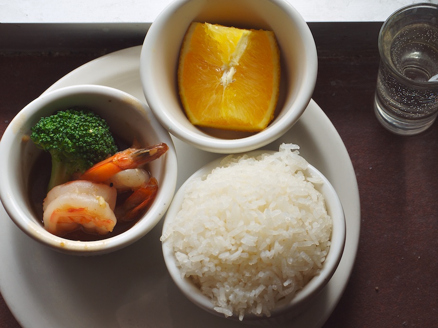 Offering at a Thai restaurant