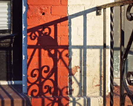 Georgetown stoop, Washington, DC