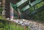 Beneath Connecticut Ave. Bridge over Klingle Rd., NW, DC