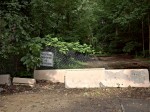 Barriers at Klingle Rd. NW