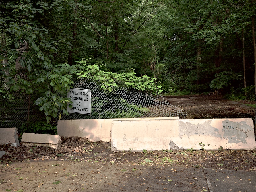 Barriers at Klingle Rd. NW