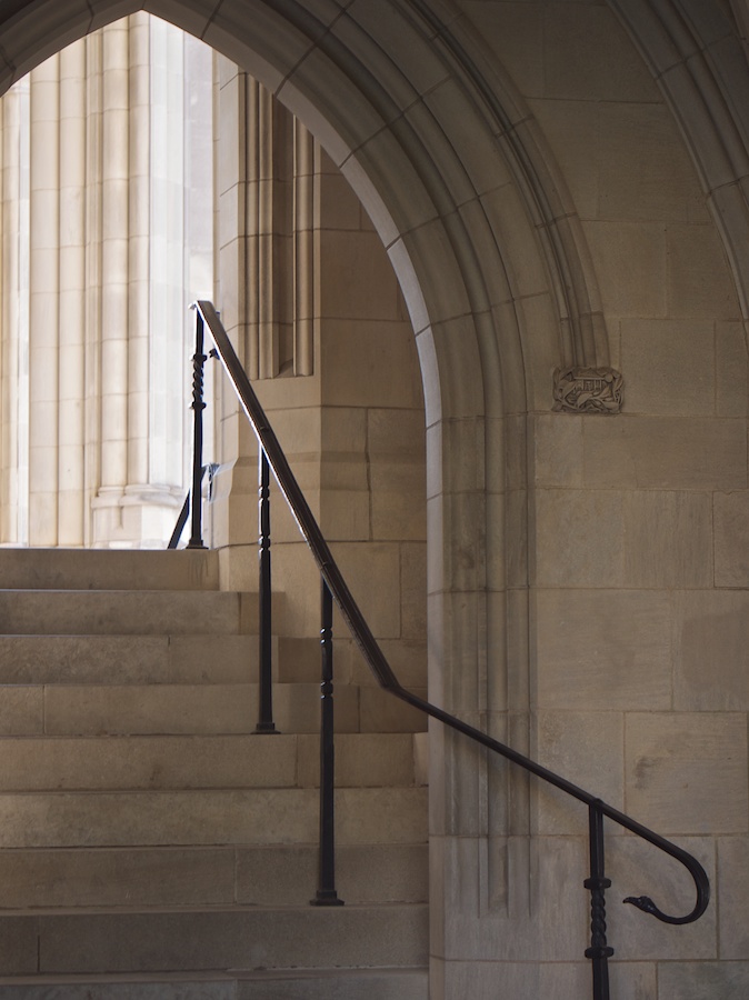 Exterior passageway at National Cathedral, Washington DC