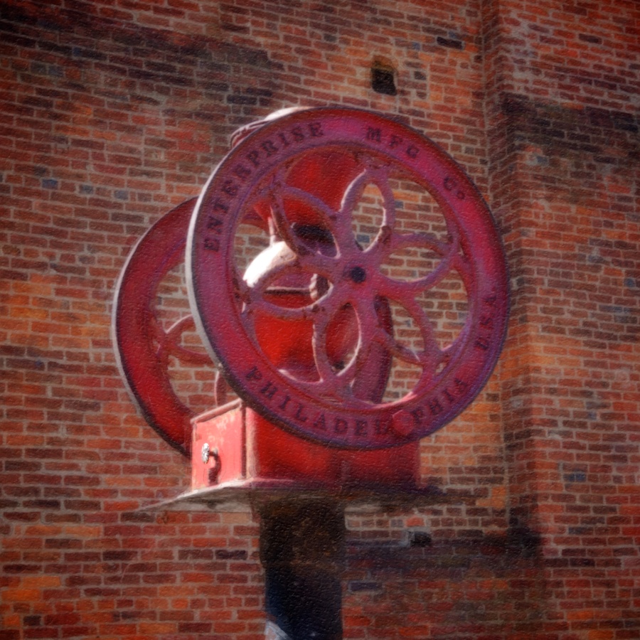 Antique coffee mill, Harpers Ferry, WV