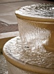 Outdoor fountain.