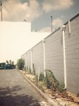 Bethesda alleyway in the heat.