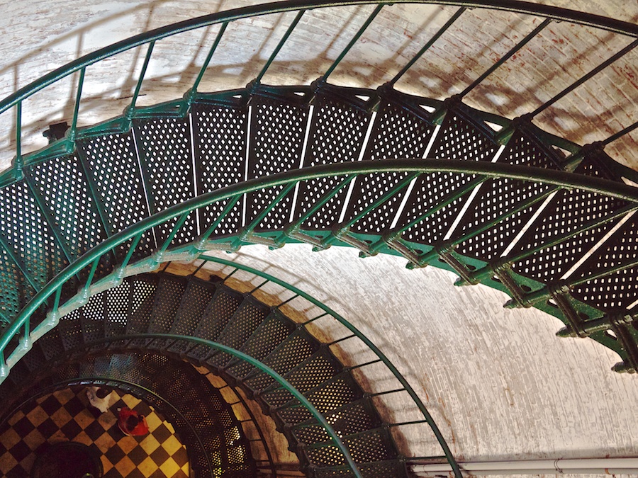 Stairwell of Currituck Light, Corolla, NC