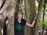 Portrait of Amy in Banyan Tree