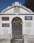 Mausoleum facade, Key West Cemetery
