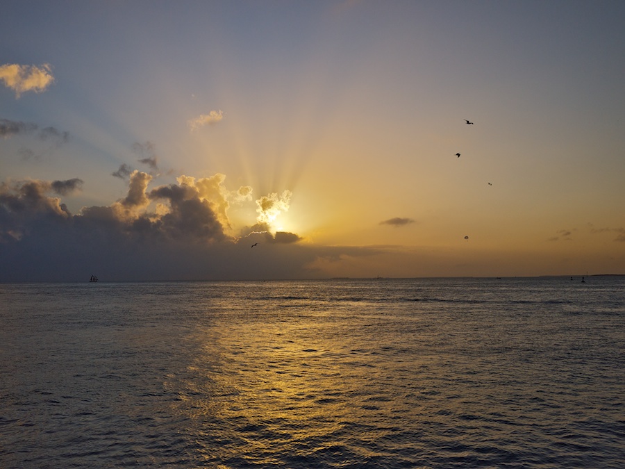 Sunset from Mallory Square, Key West