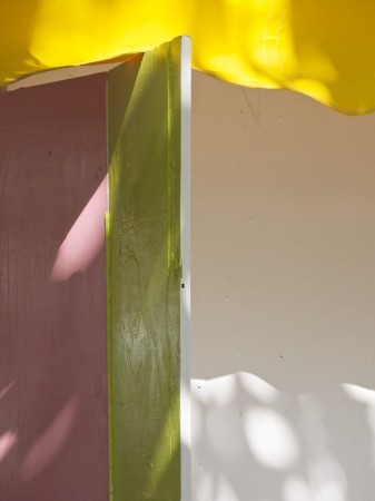 Key West Kiosk Abstract colors in light and shadow.