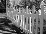 White picket fence, Annapolis, MD