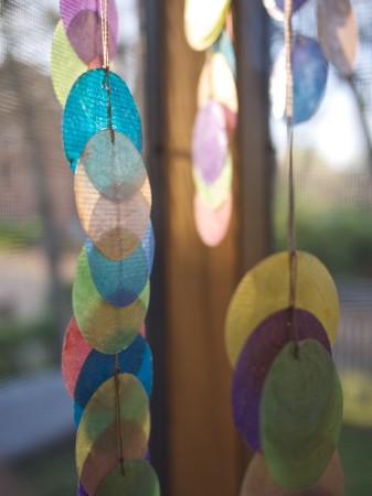 Hanging mobile.
