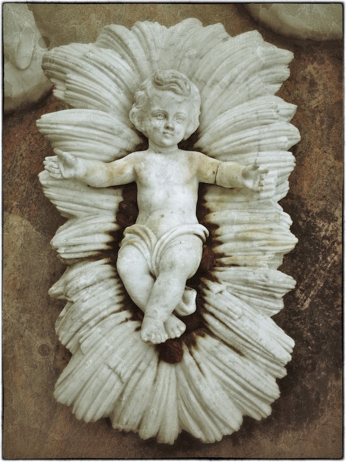 Baby Jesus sculpture, Silver Spring.