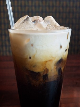Thai iced coffee.