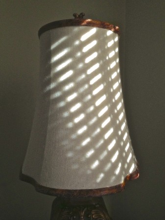 Lampshadow Lampshade with shadow pattern.